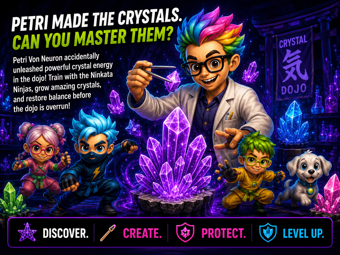 Mission story: Petri unleashes crystal energy across the dojo