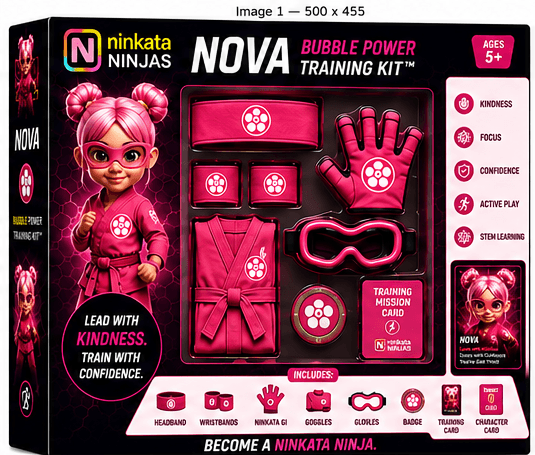 Nova Bubble Power Training Kit hero product shot