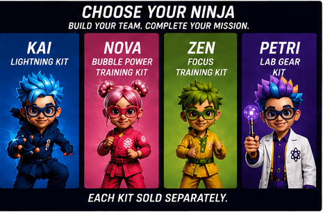 Choose your ninja — complete the team