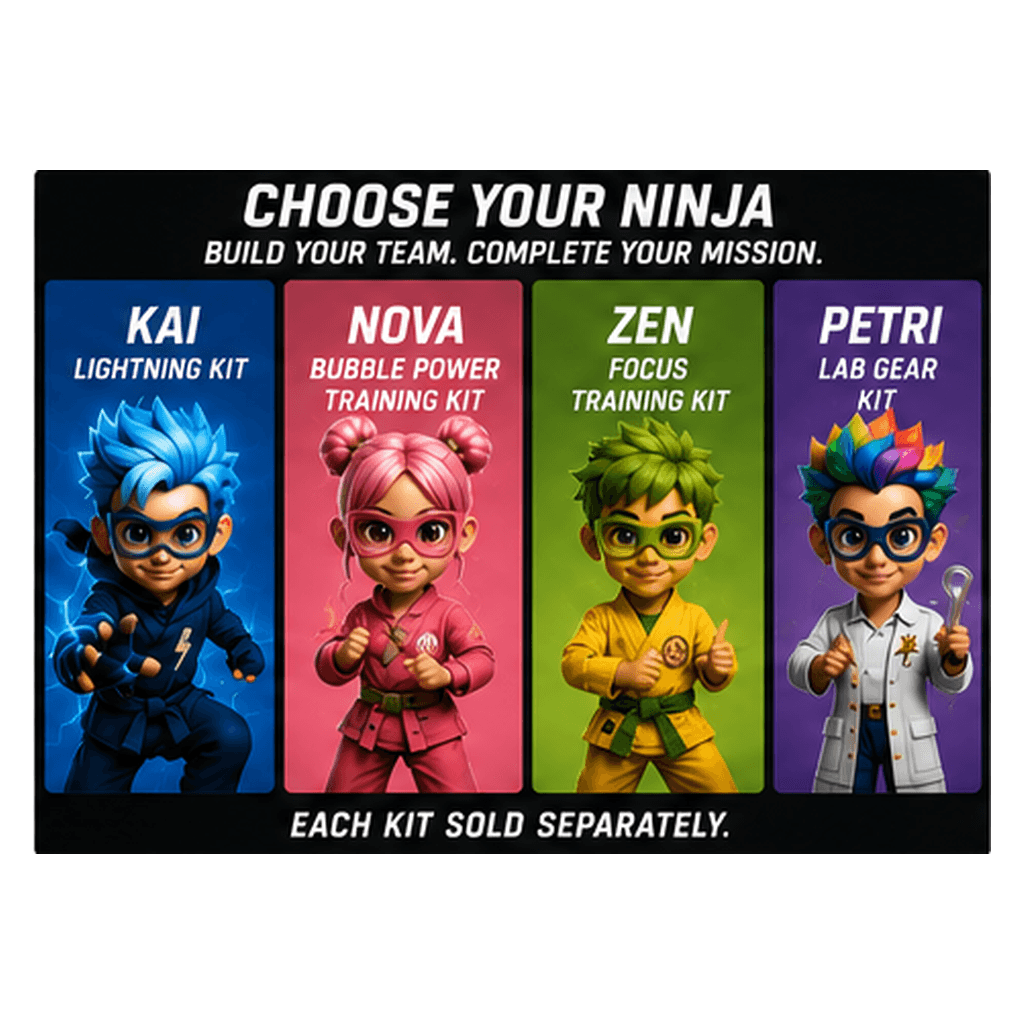 Choose your ninja — complete the team